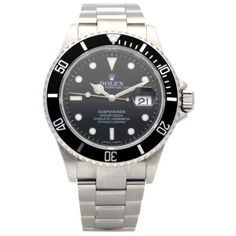 rolex submariner bis 2008|rolex submariner 16610 year.